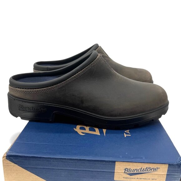 Blundstone Originals 2422 Leather Clogs Clay 6 AU/ UK 7 Men 9 Women Slip-On Mule - Picture 3 of 11